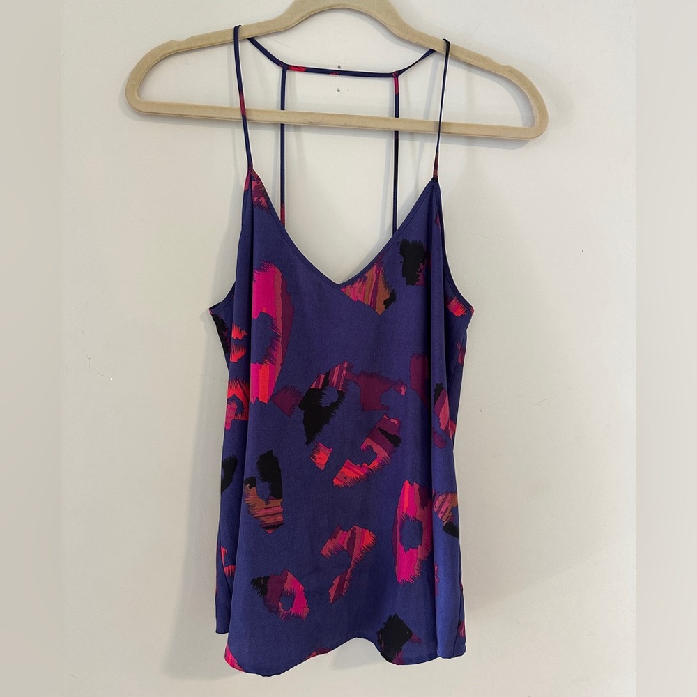 RBL Printed Silky Tank Top - M